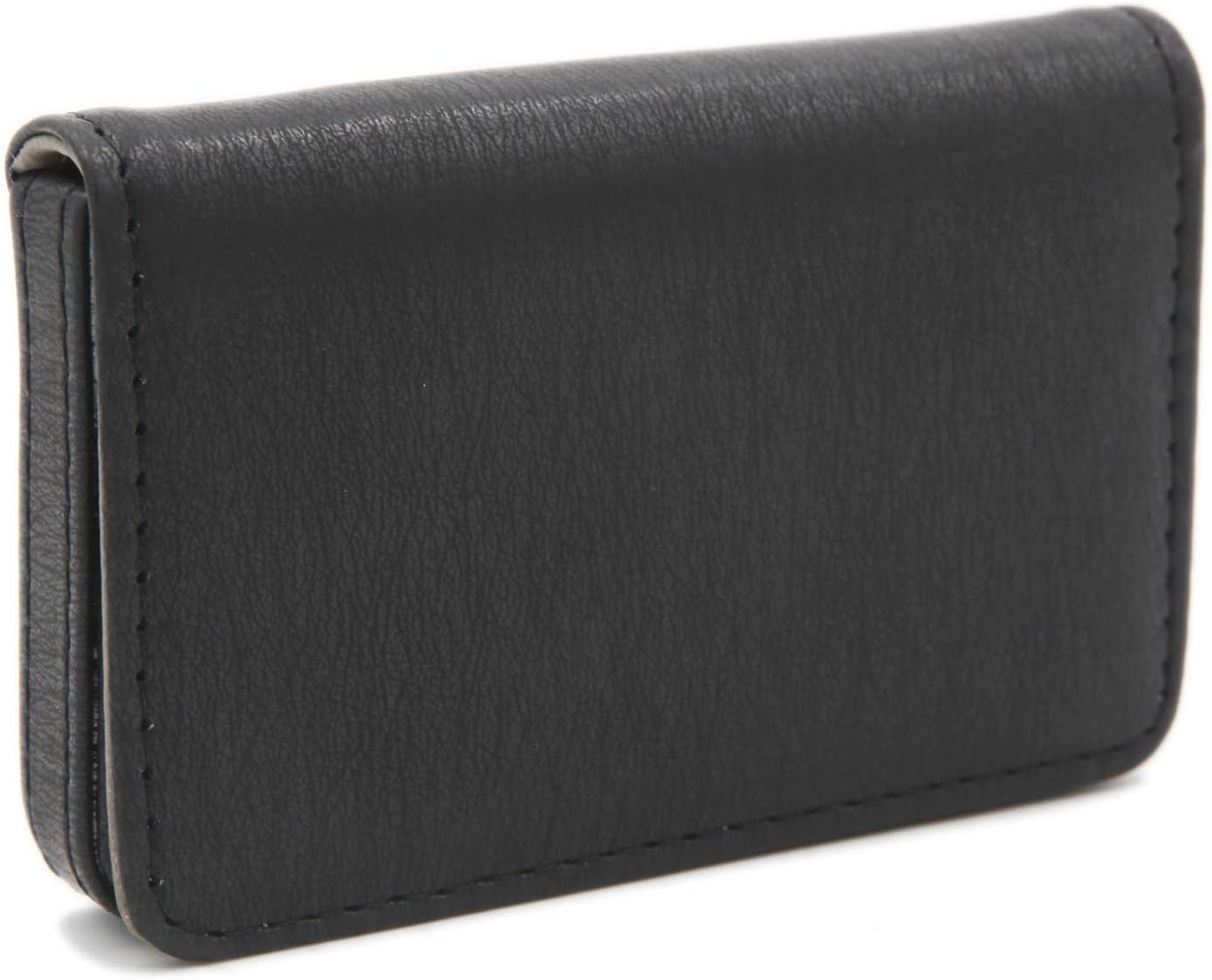 RFID Blocking Wallet – Minimalist Leather Business Credit Card Holder – Black2