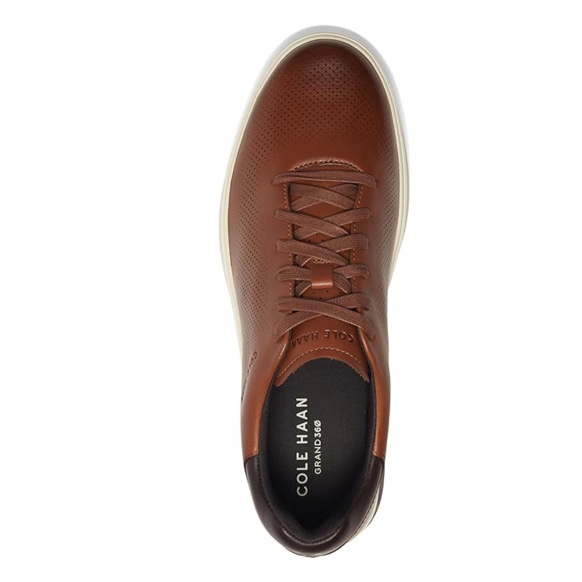 Cole Haan Men’s Grandpro Angleace Brown Leather Sneakers Size 13M EU 46