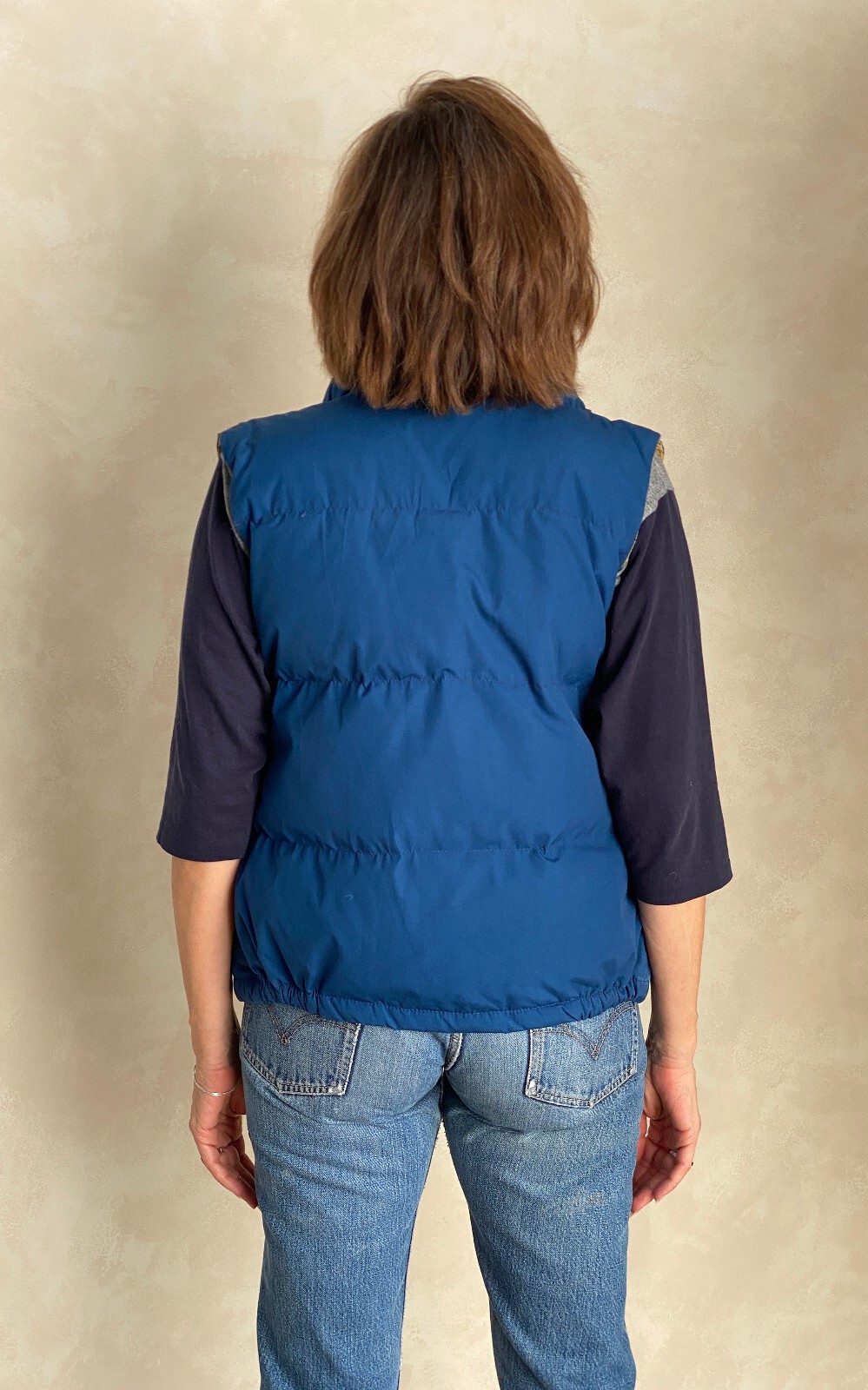 Size Med. Vintage Growing down vest Made in USA