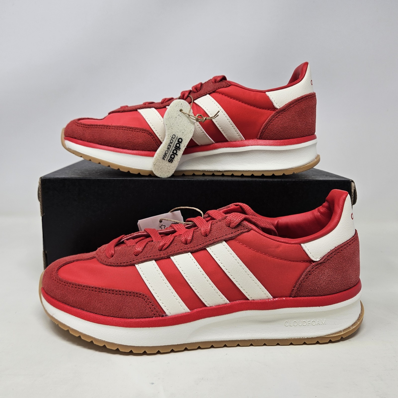 Adidas Women’s Run 70s 2.0 ‘Pure Ruby Off White’ Sneaker / JS5031 / Size 8.5