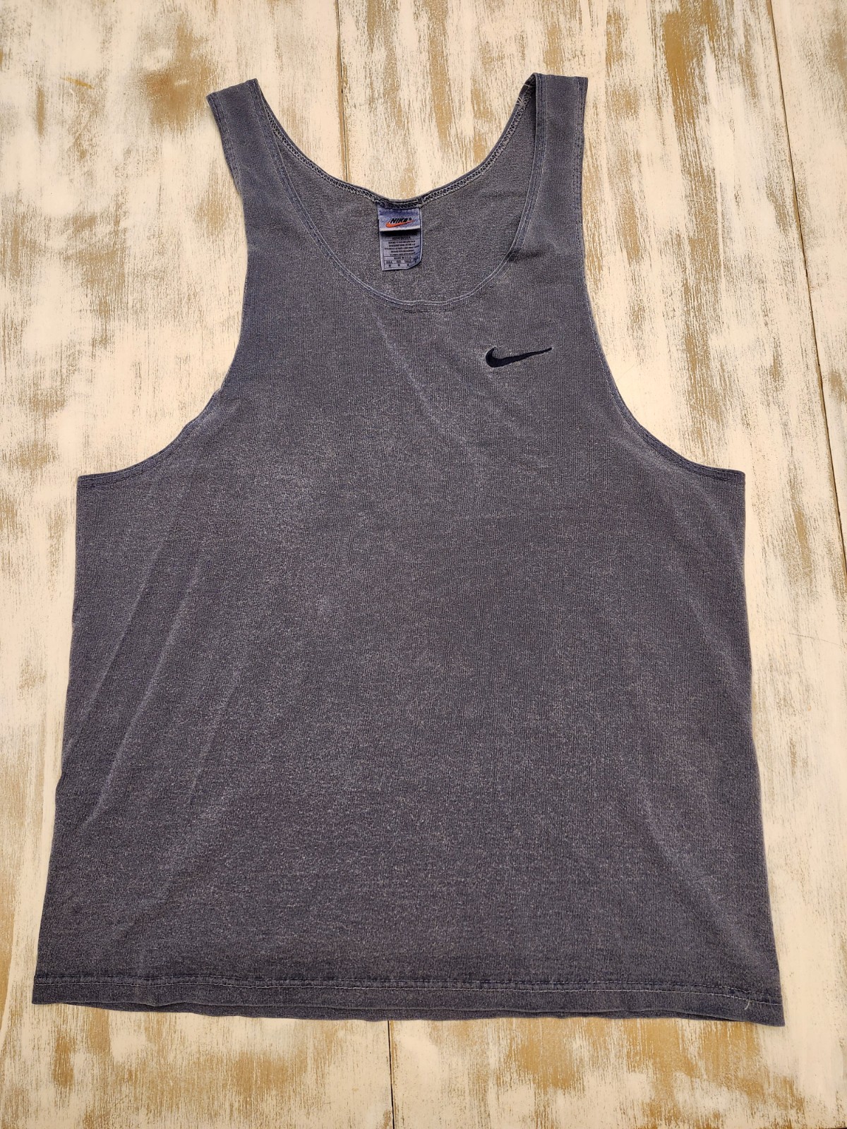 Vintage Nike men’s medium M tank top work out swoosh USA made