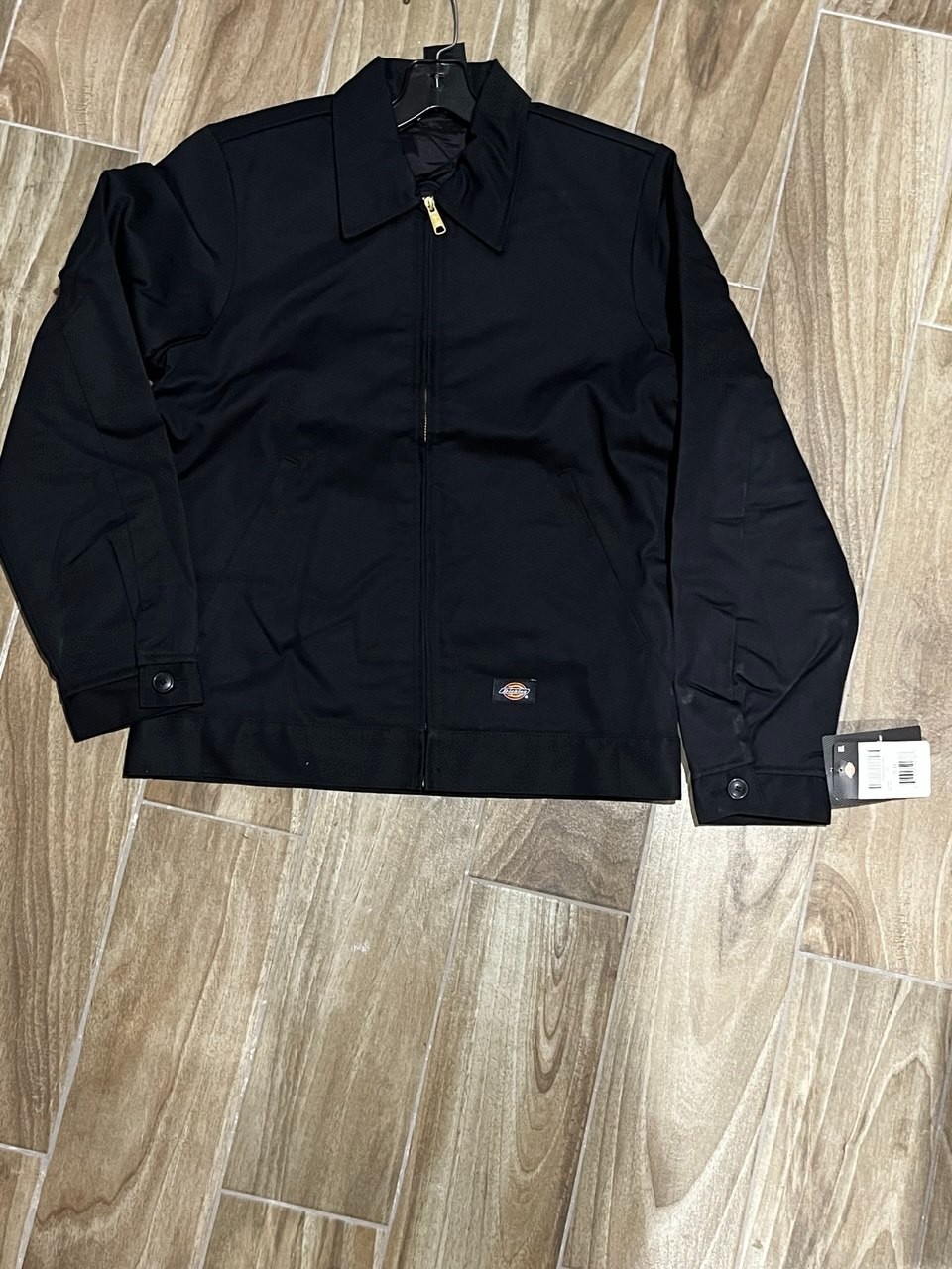Insulated Eisenhower Front Zip Jacket – Black, Size L