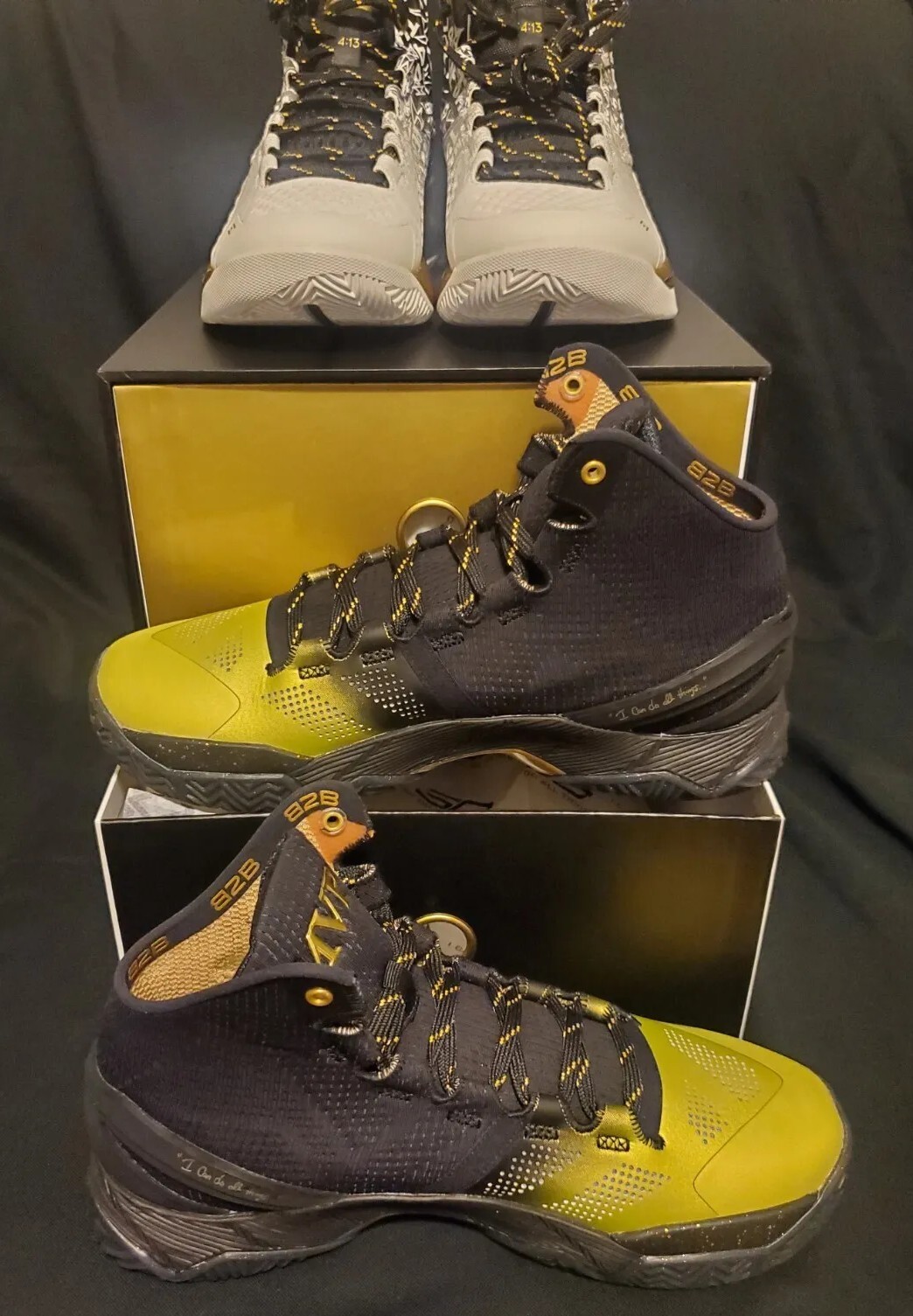 DS UNDER ARMOUR CURRY 30 B2B BACK 2 BACK MVP PACK SIZE 7 LIMITED BASKETBALL 2016
