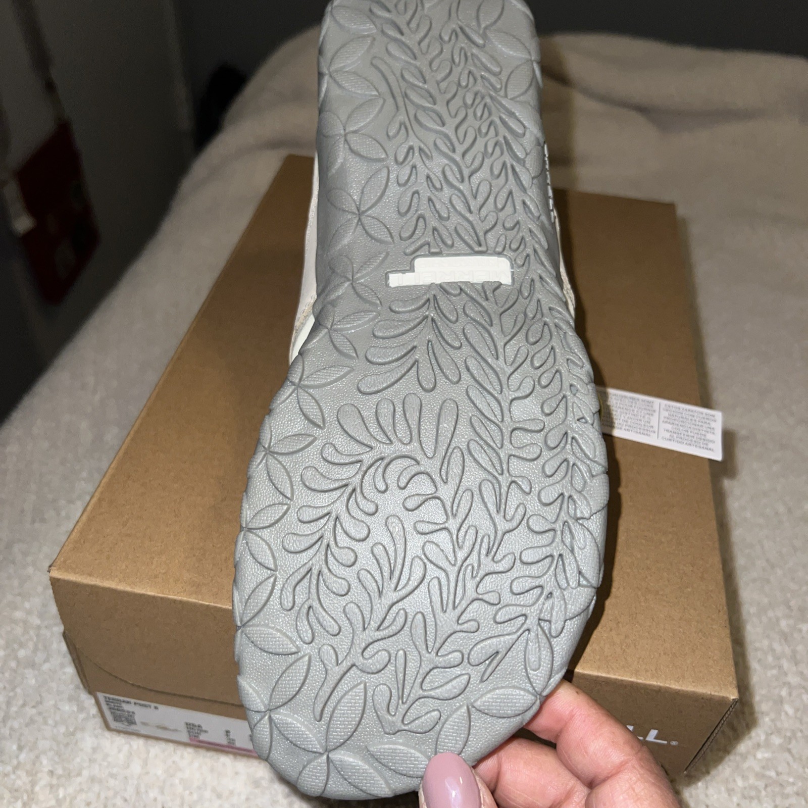 Merrell Terran Post II Sandals Womens Size 7-8,Beige Slip On Beach Gorpcore