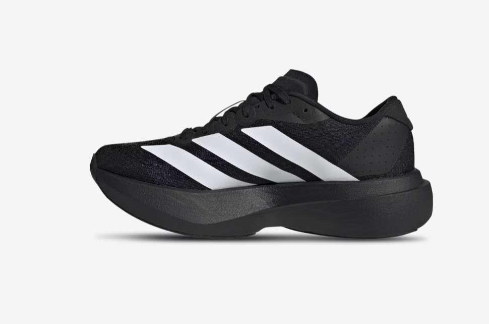 adidas adiZero Evo SL White Black KK1247 GS Sz 4Y-7Y Womens Girls Boys Running