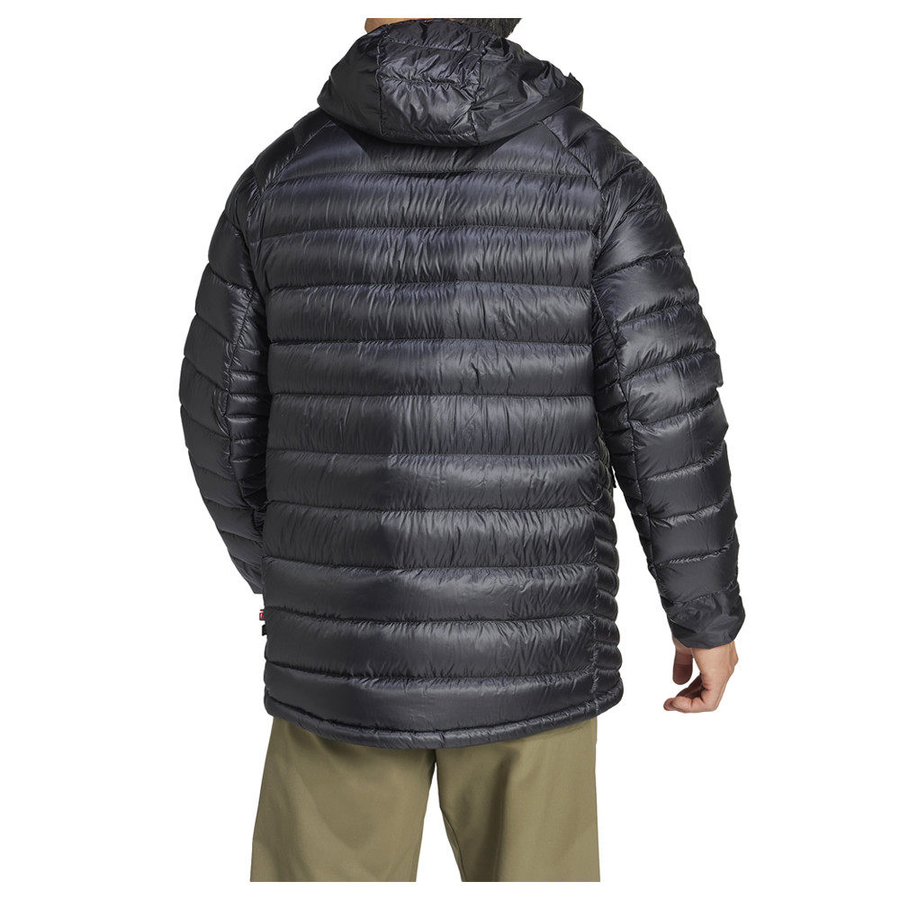 adidas Terrex Xperior Cold.Rdy Down Hooded Full Zip Jacket Mens Black Casual Ath