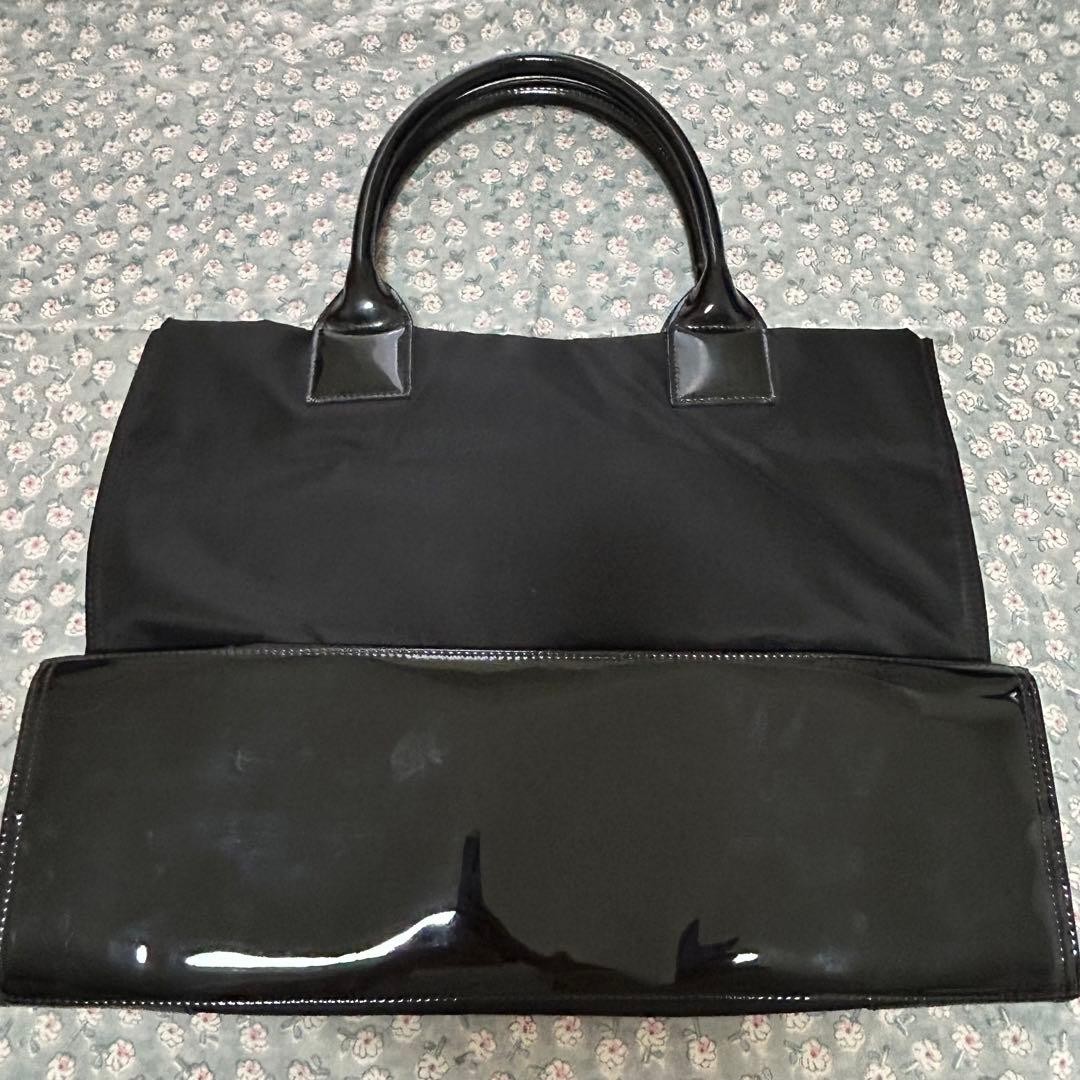 TORY BURCH Tory Burch Ella Tote Bag Nylon Enamel