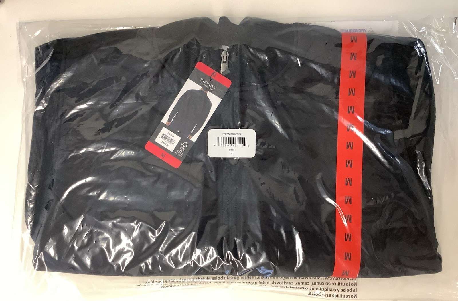 Infinity Linearflex Men’s Mixed Media Puffer Jacket Black Small, Medium, Large