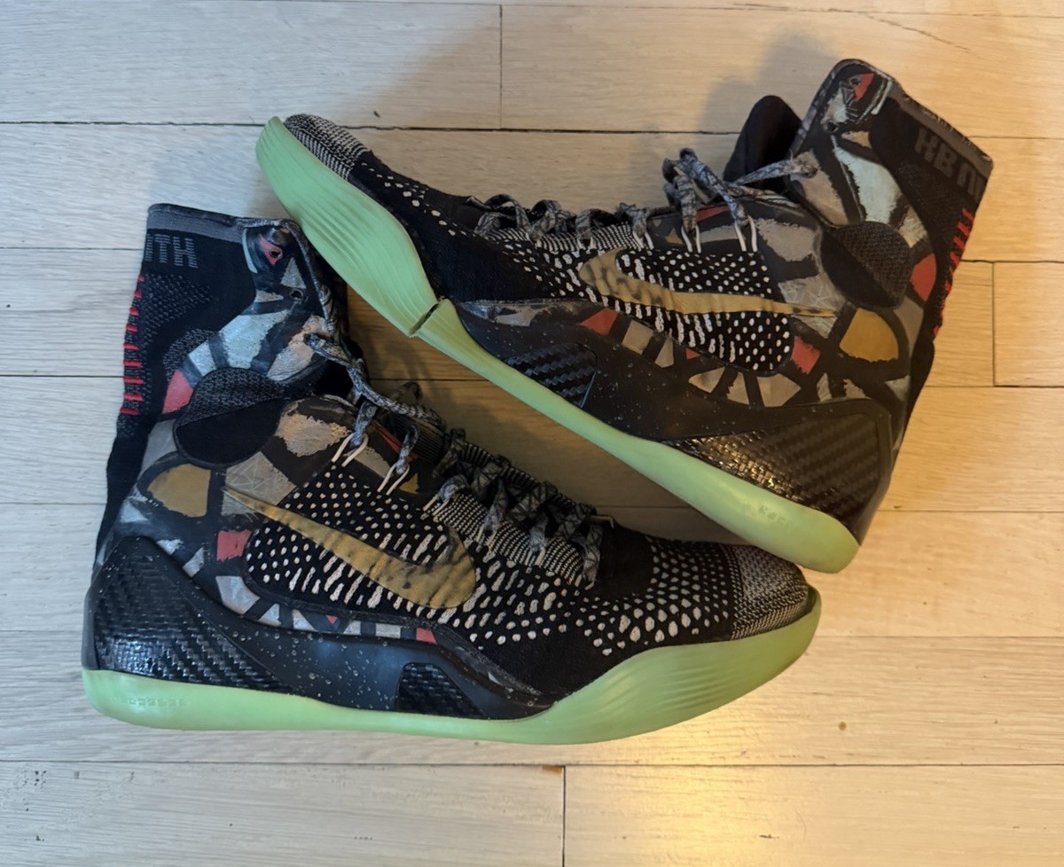 Nike Men’s Kobe Bryant 9 Gumbo High Top Basketball Shoes Sneakers
