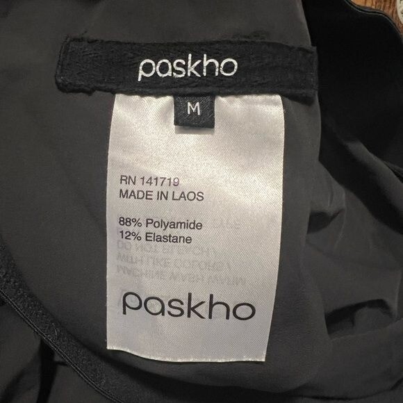 Paskho | Wild Long Haul Flight Black Pants Men’s Sz M S18-P1028-MN