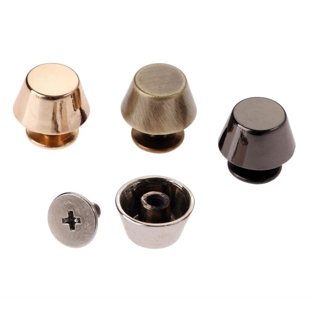 Metal Combined Button None Shank Tacks Nail-face Screw Box Bag Handbag Hardware