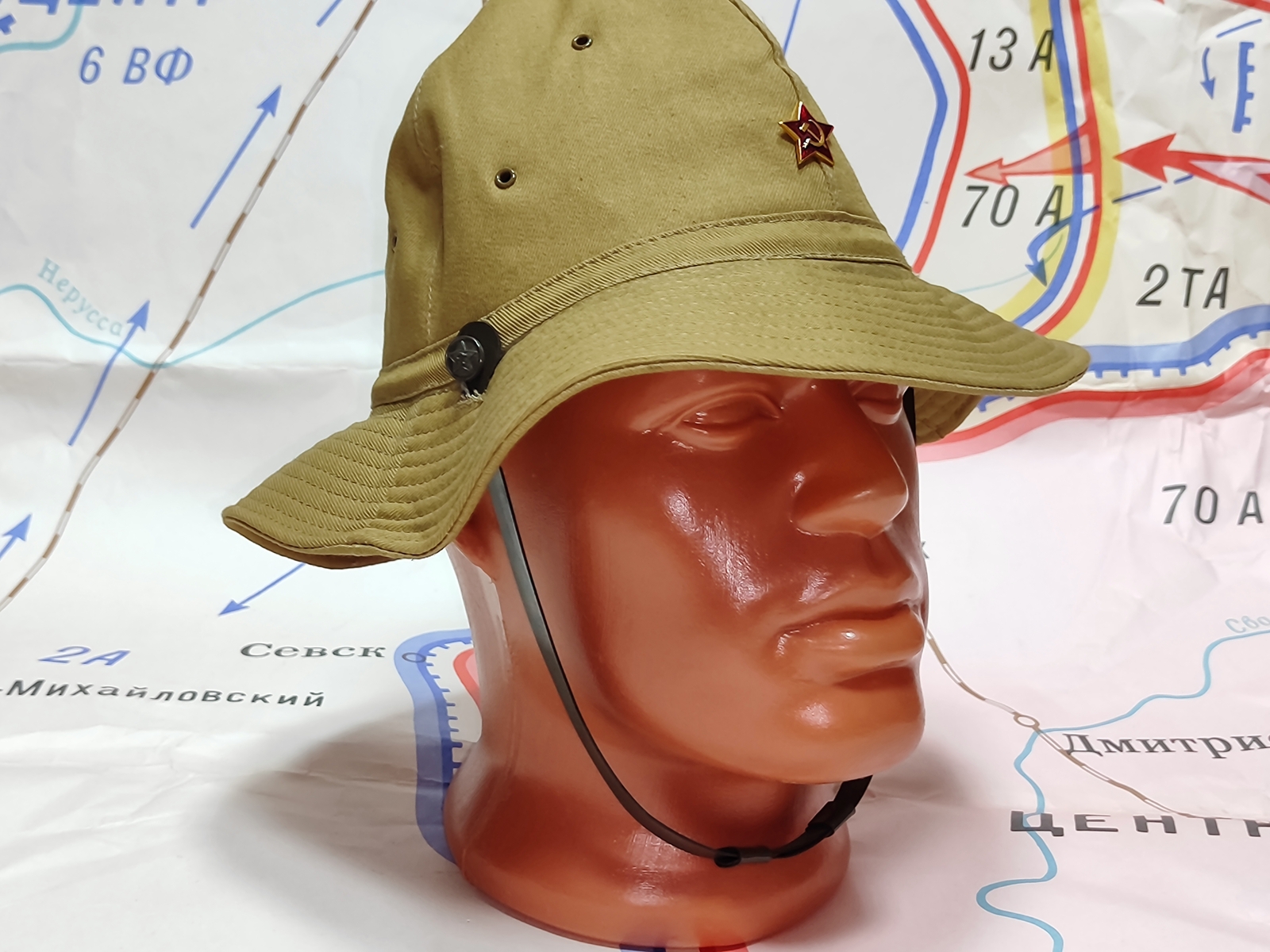 Soviet Russian Army Military Uniform Pilotka Afghan Panama Hat Cap Size M,L,XL