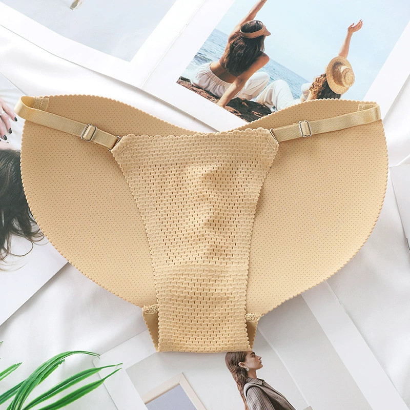 Sexy Women Buttock Padded Underwear Butt Lift Plump Enhancer Hip Brief Panties
