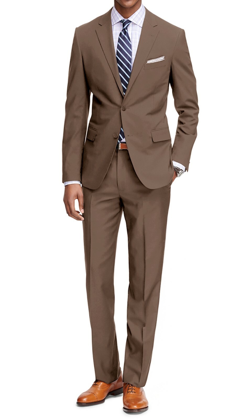 Braveman Men’s Two Piece Classic Regular Fit Suits