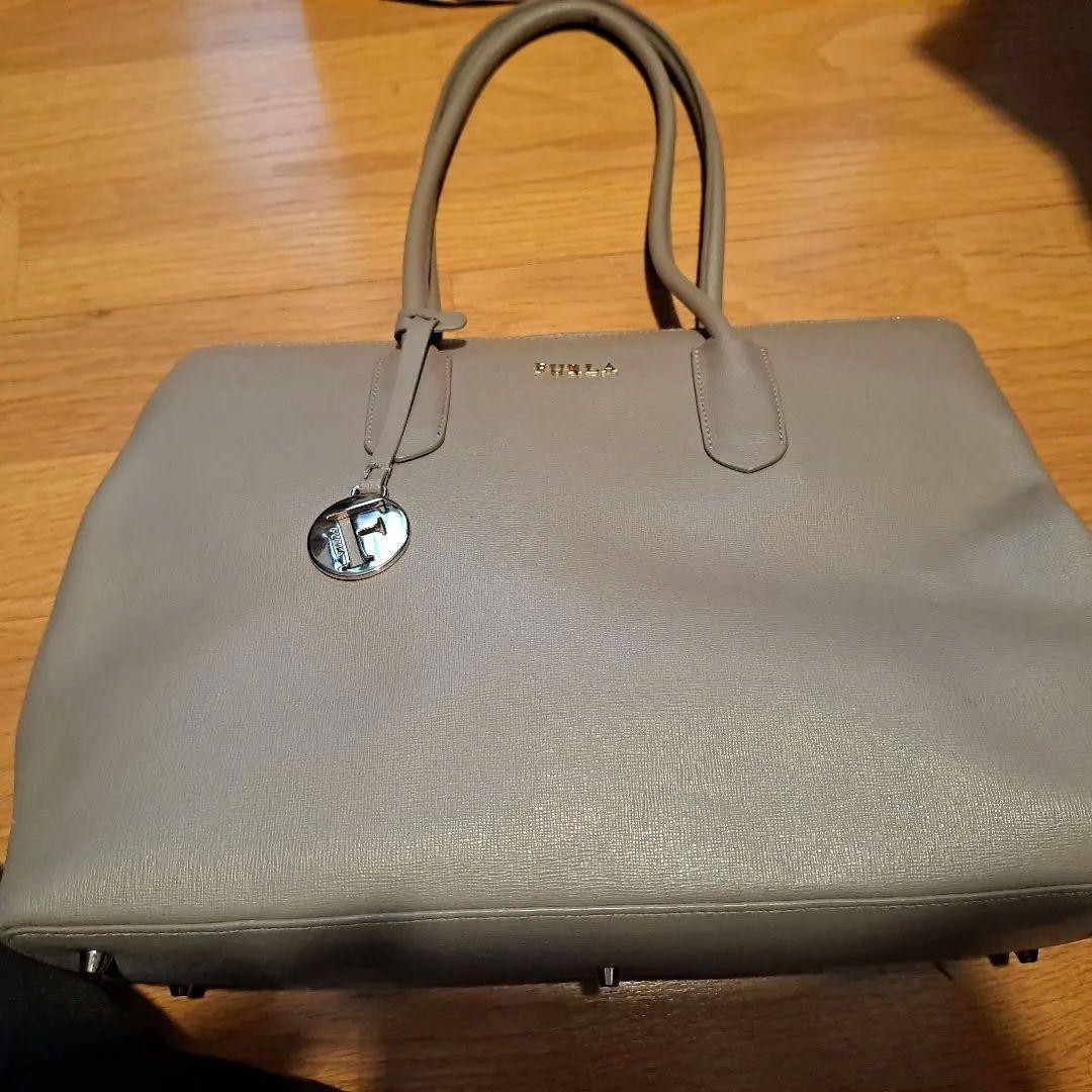 FURLA A4 Top Handle Bag Long Handles Women’s