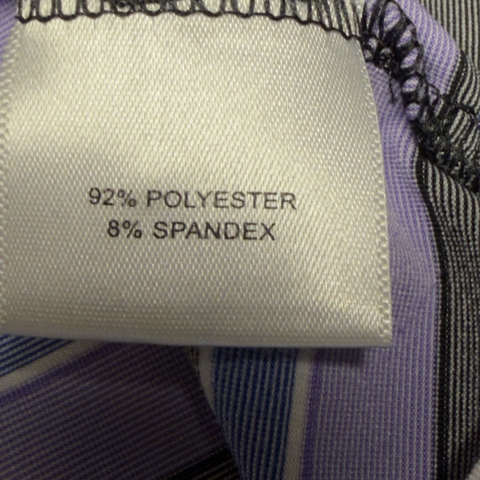 Peter Millar Men’s Purple Striped Summer Comfort Large L Golf Active Performance