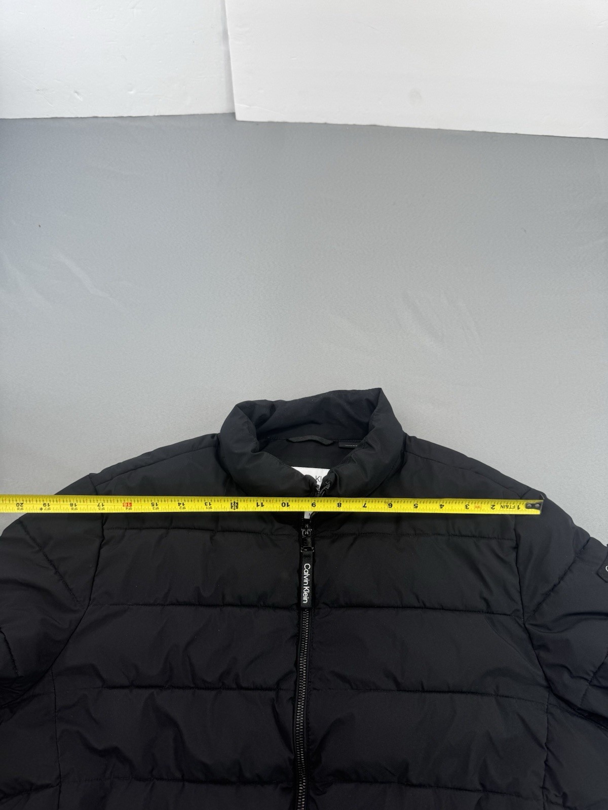 CALVIN KLEIN Men’s Size Medium Infinite Stretch Puffer Jacket Sorona Aura
