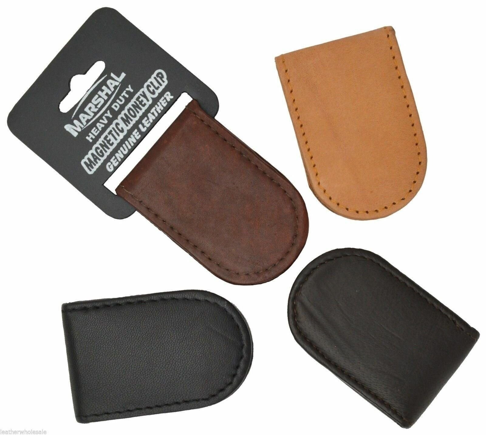 Men’s Leather Strong Magnetic Money Clip