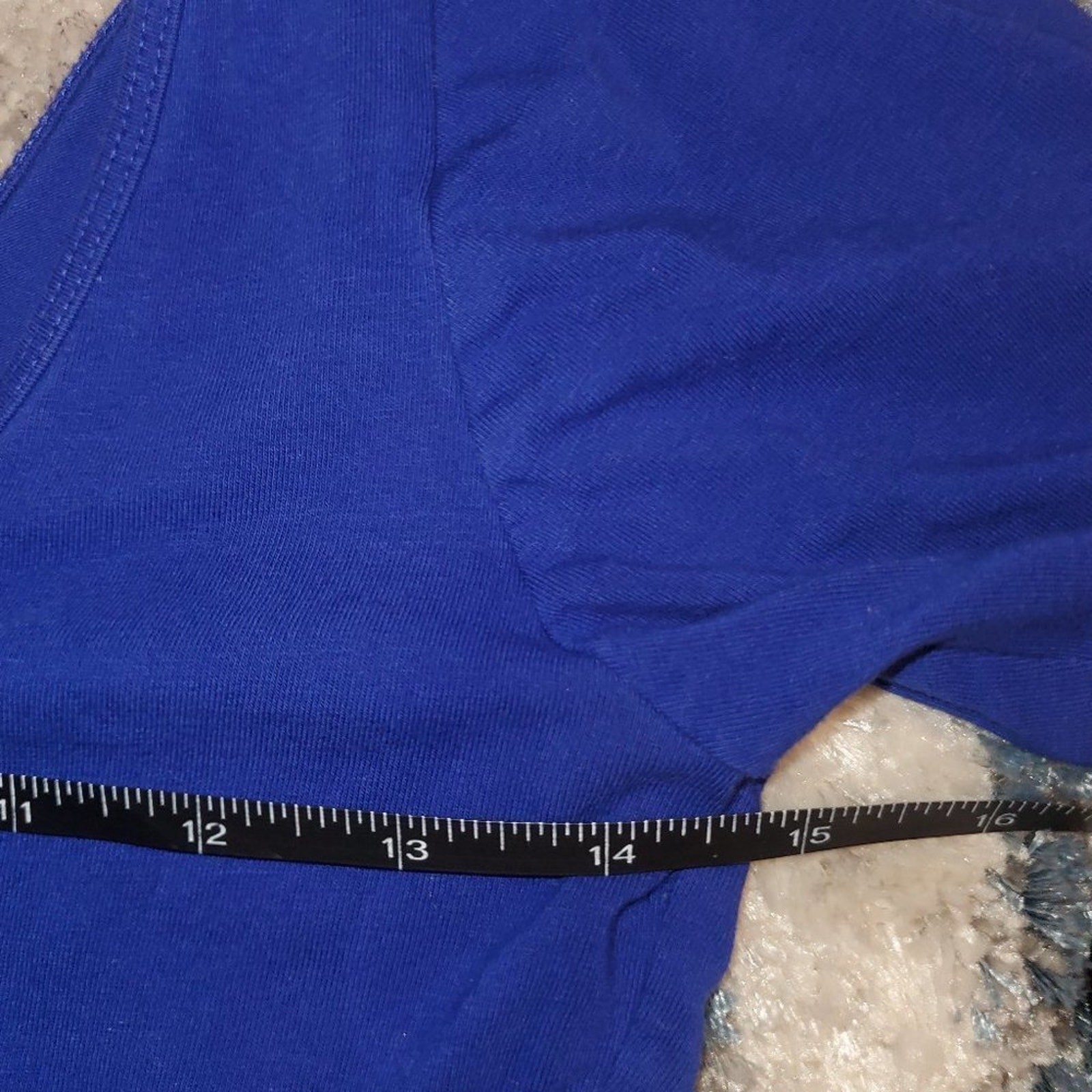 F21 Royal Blue Top || sz Large