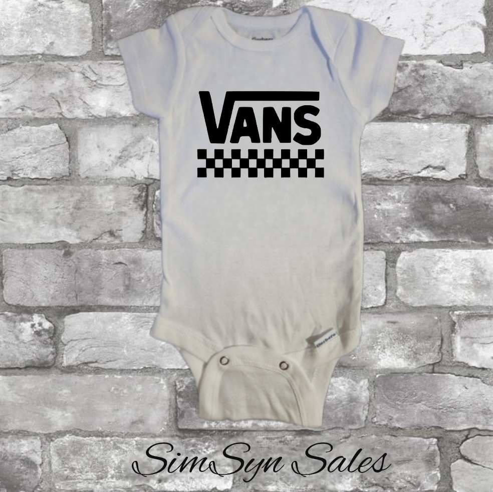 Vans Baby Onesie 0-3 Months