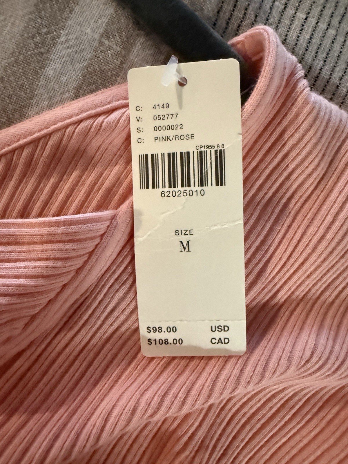 Anthropologie Women’s Dress, Pink Rose, Size Med, NWT