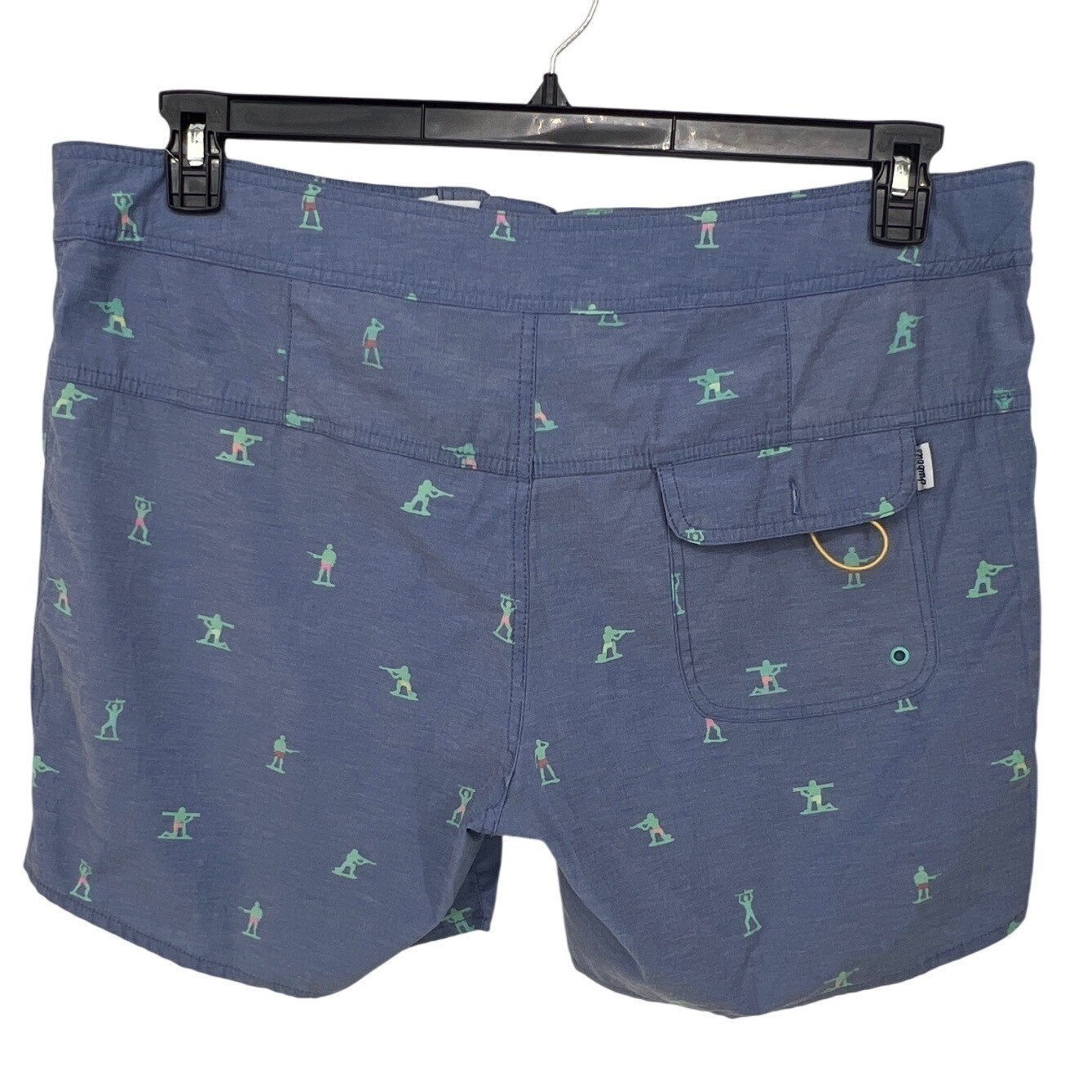 Chubbies Men’s Swim Trunks Size 38 Navy Toy Soldier Drawstring – CJ