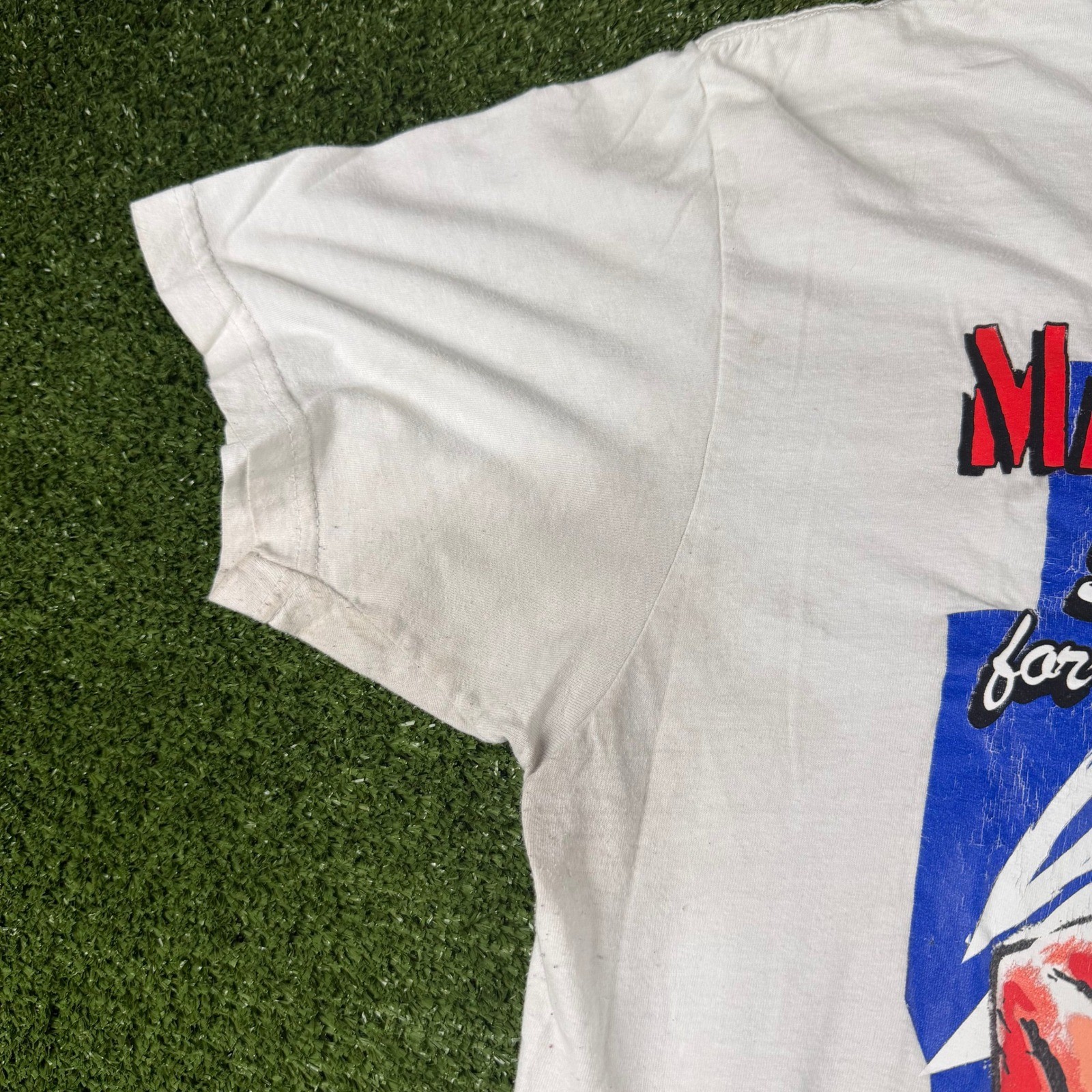 Reason Brand Malcolm X Stand For Nothing Fall For Anything Graphic T-Shirt White