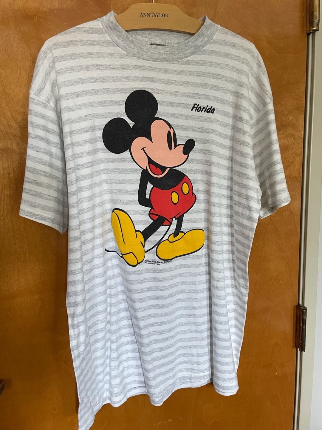 Vintage Mickey Mouse Florida Striped T-Shirt