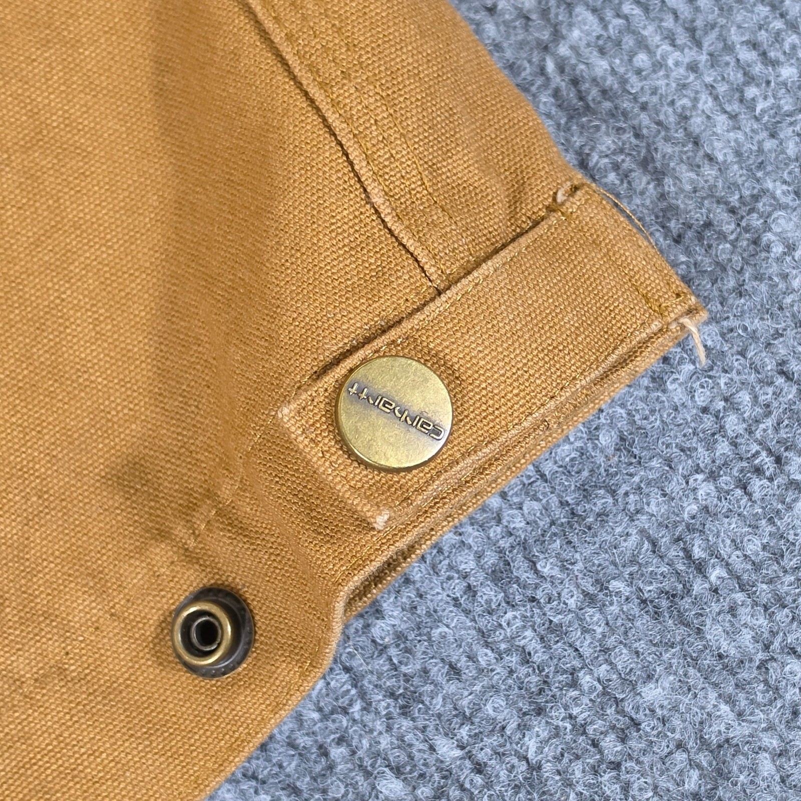 Carhartt WIP Detroit Jacket “Spring Edition” Mesh Interior Brown Men Size Medium