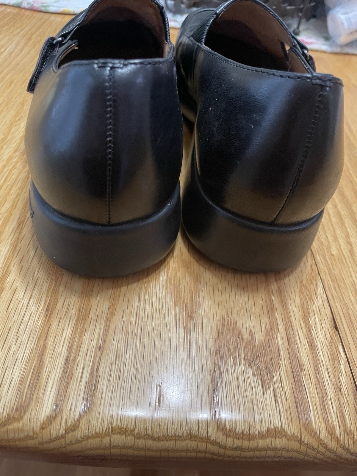 Dansko Becca Women’s Leather Mary Jane Clog Shoes, Size EU 38/Us 7.5-8, Black