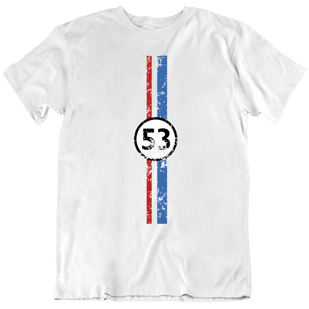 Retro Movie Herbie Love Bug 53 Fan T Shirt