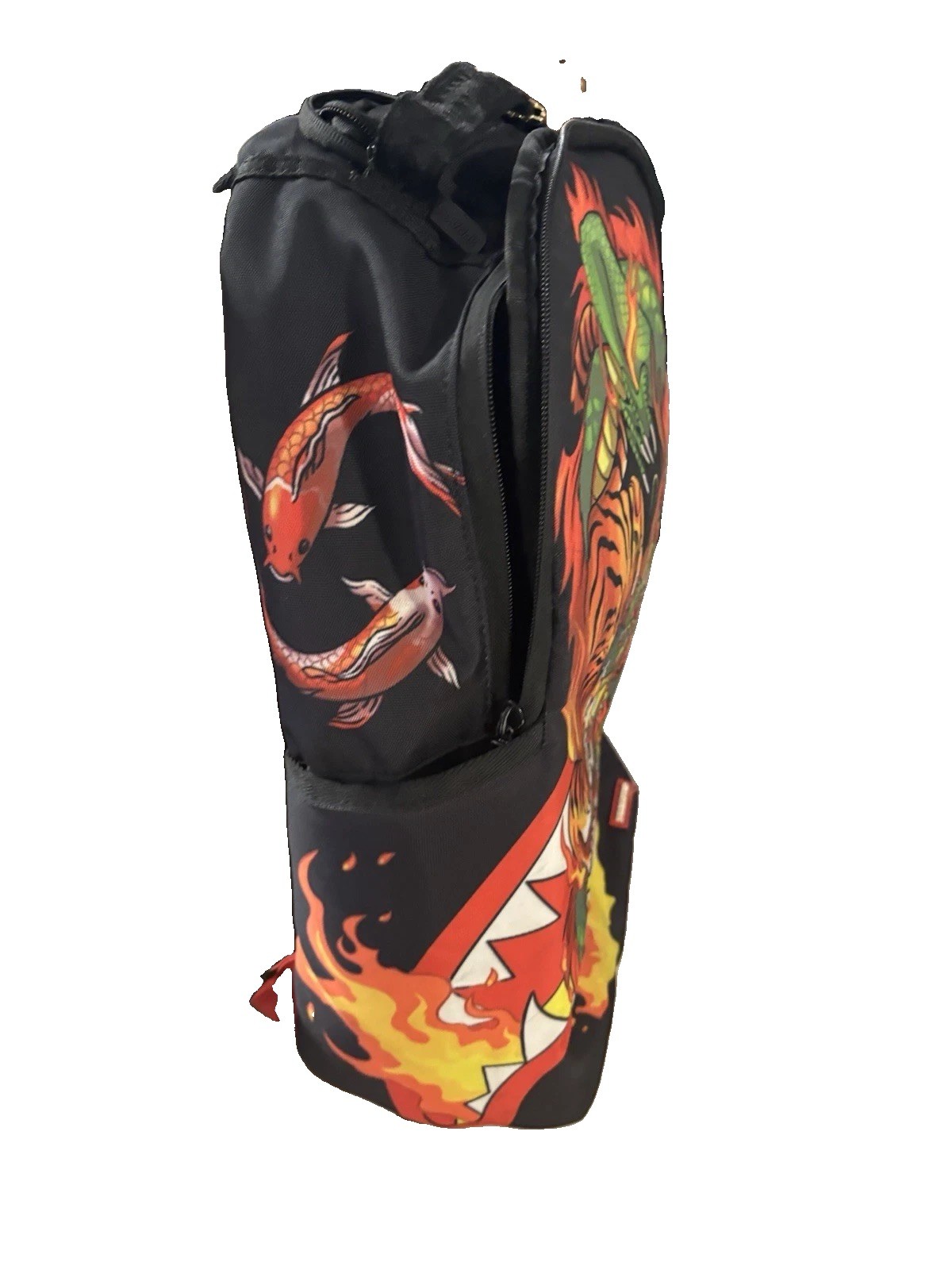 Sprayground Come At Me Bro Tiger Vs Dragon DLXR Backpack Used Great Condition