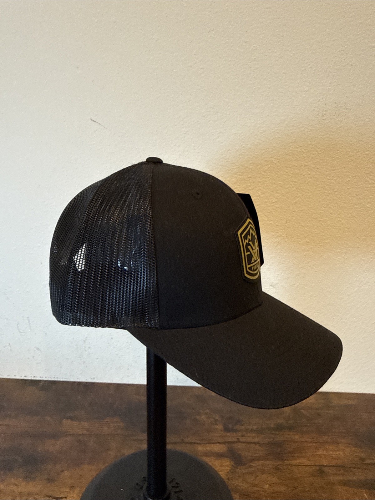 Vortex Brown Black Snapback Hat New with Tags One Size