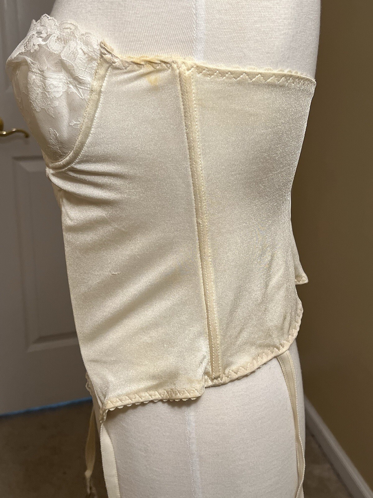 Berlei Multifunctional Torselett Bustier Bra Corset Garter Vintage Lace Sexy