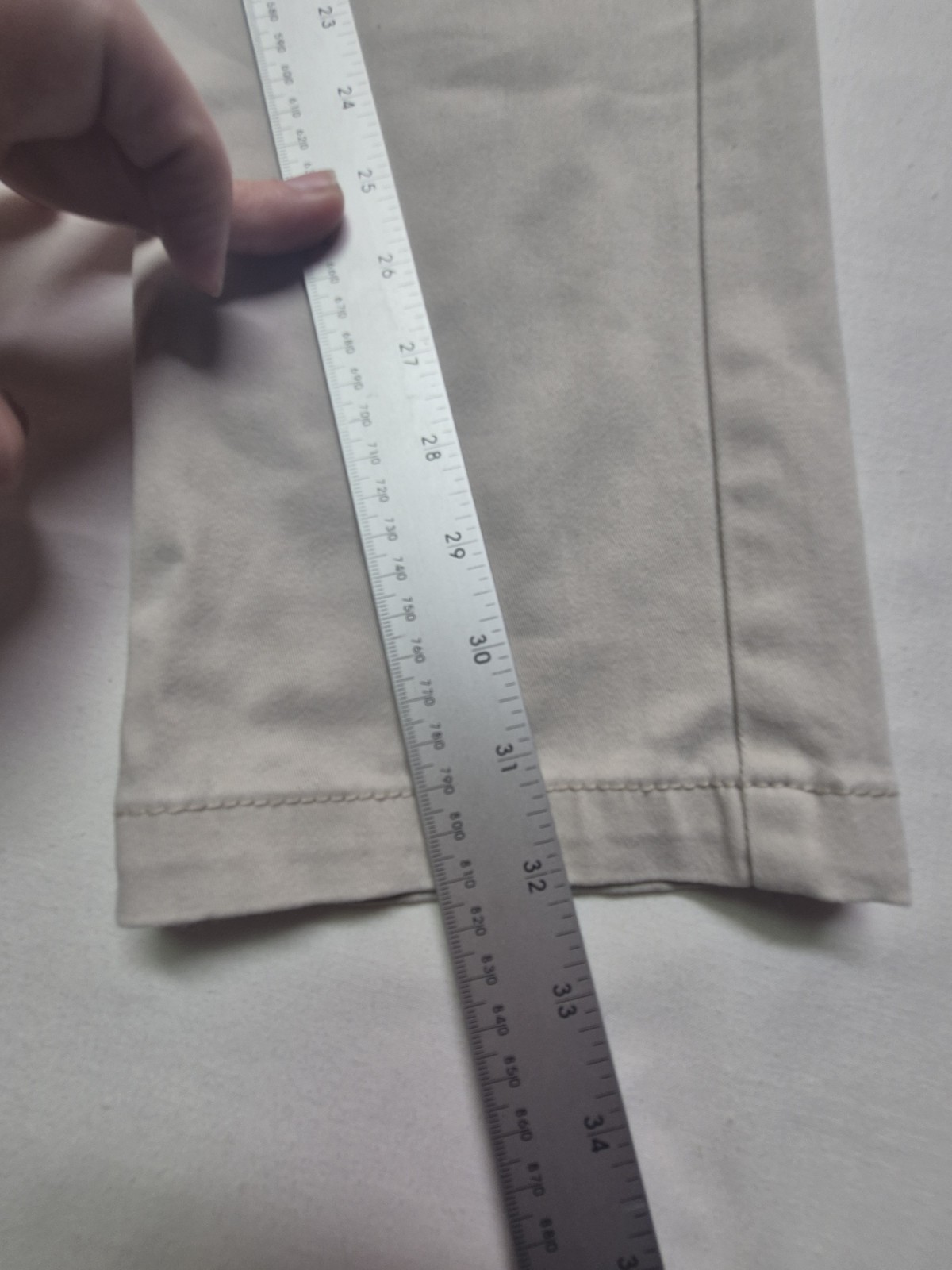 Westace Mens Chinos Trousers Beige Colour Straight W34/L32