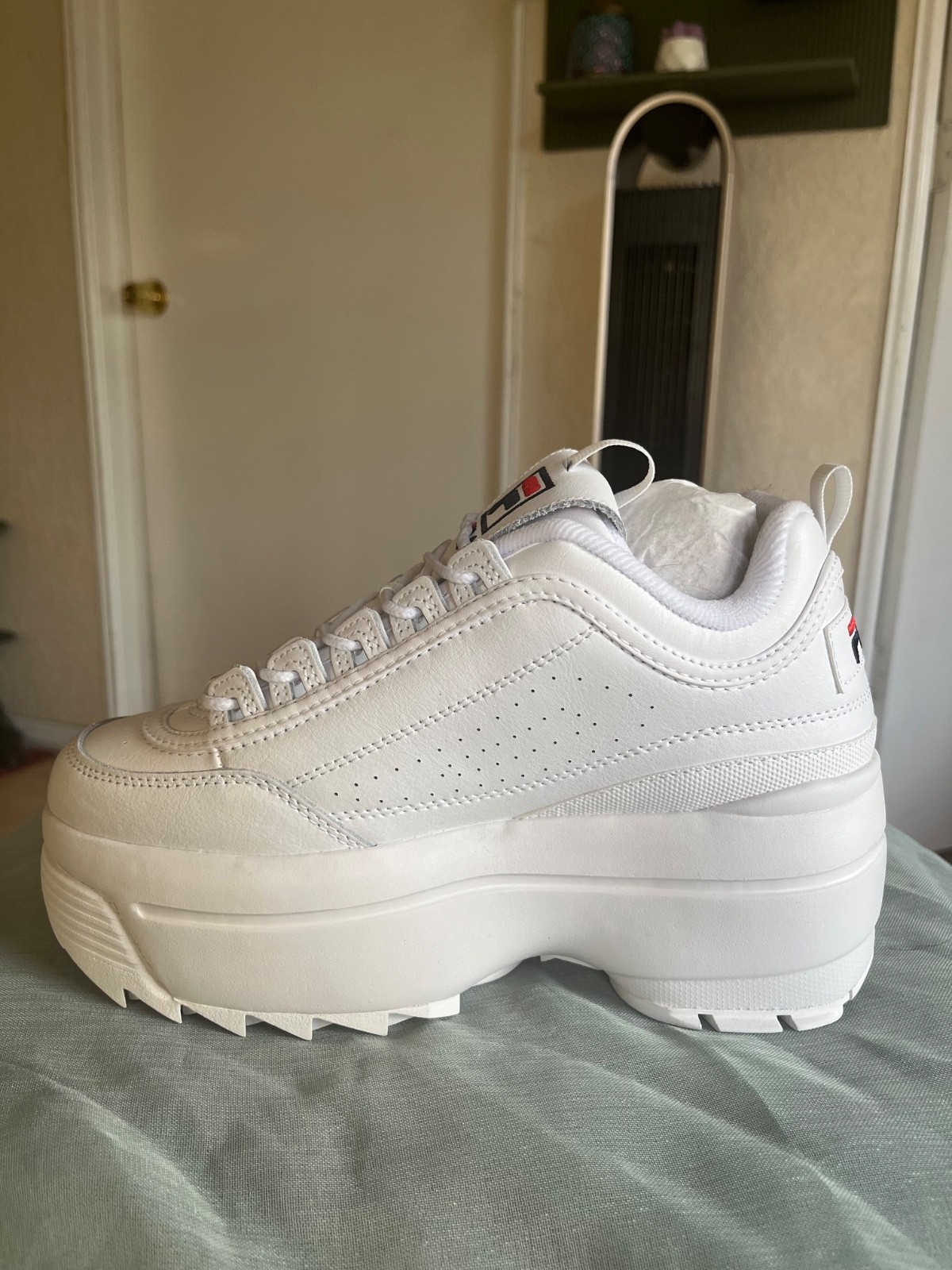 Brand-New FILA Disruptor II Wedge Women’s Platform Sneakers