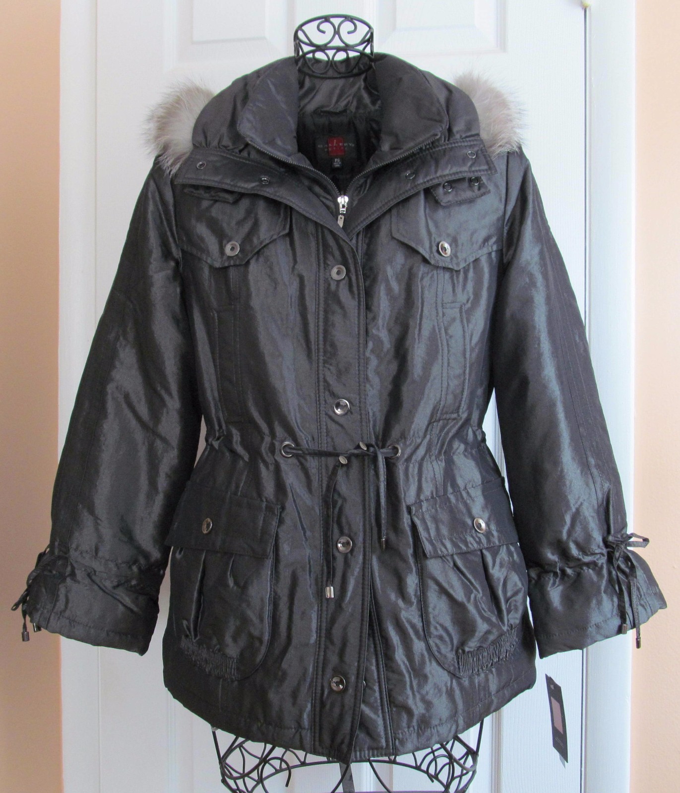 New Gallery Women’s Winter Hooded Coat Jacket Size PS