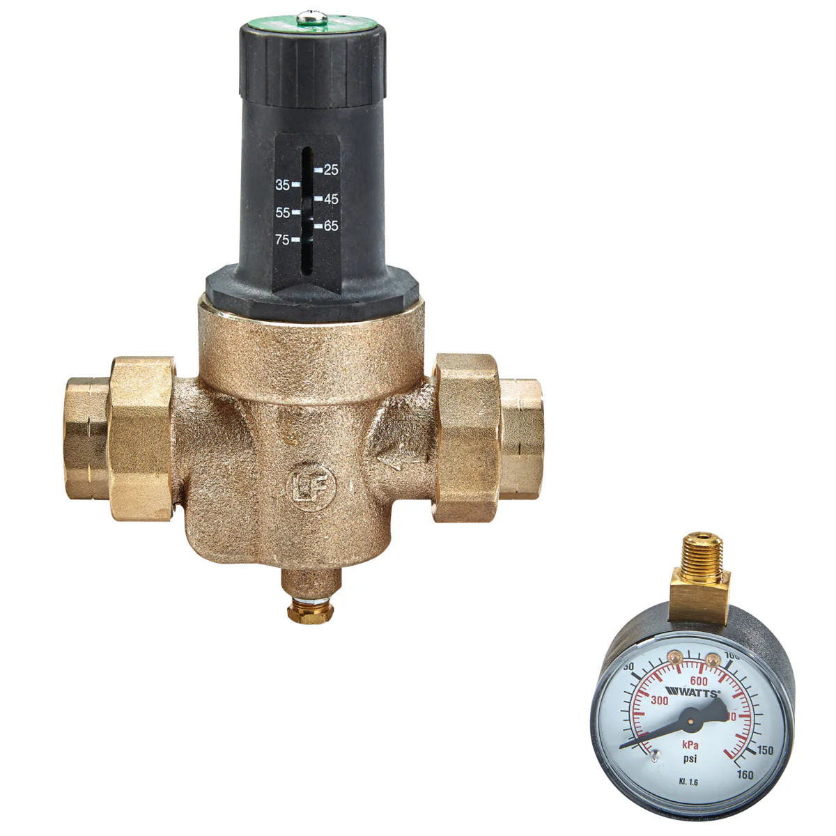 Watts 1-in FNPT Copper Pressure reducing valve|120968