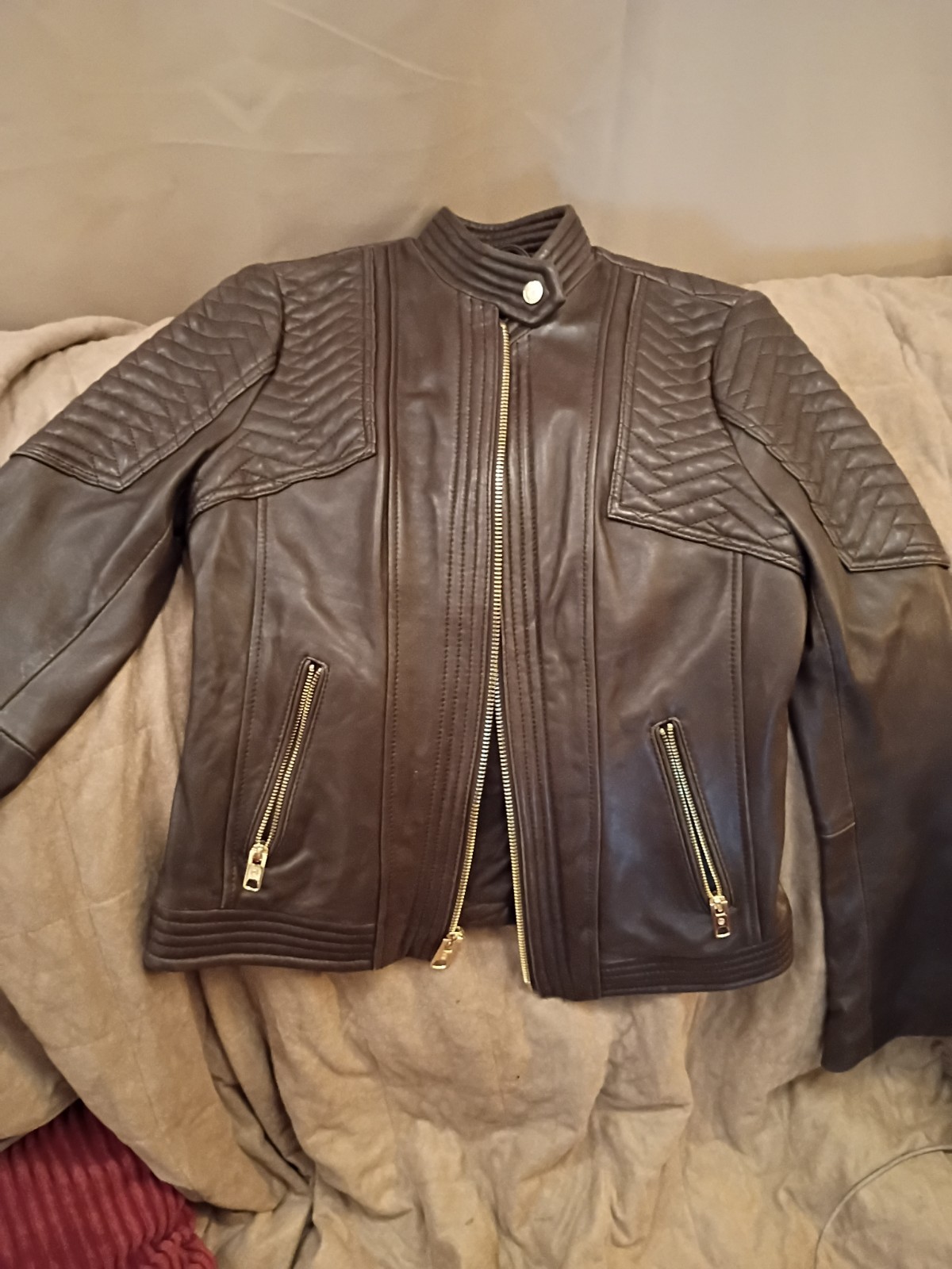 Michael Kors Leather Jacket