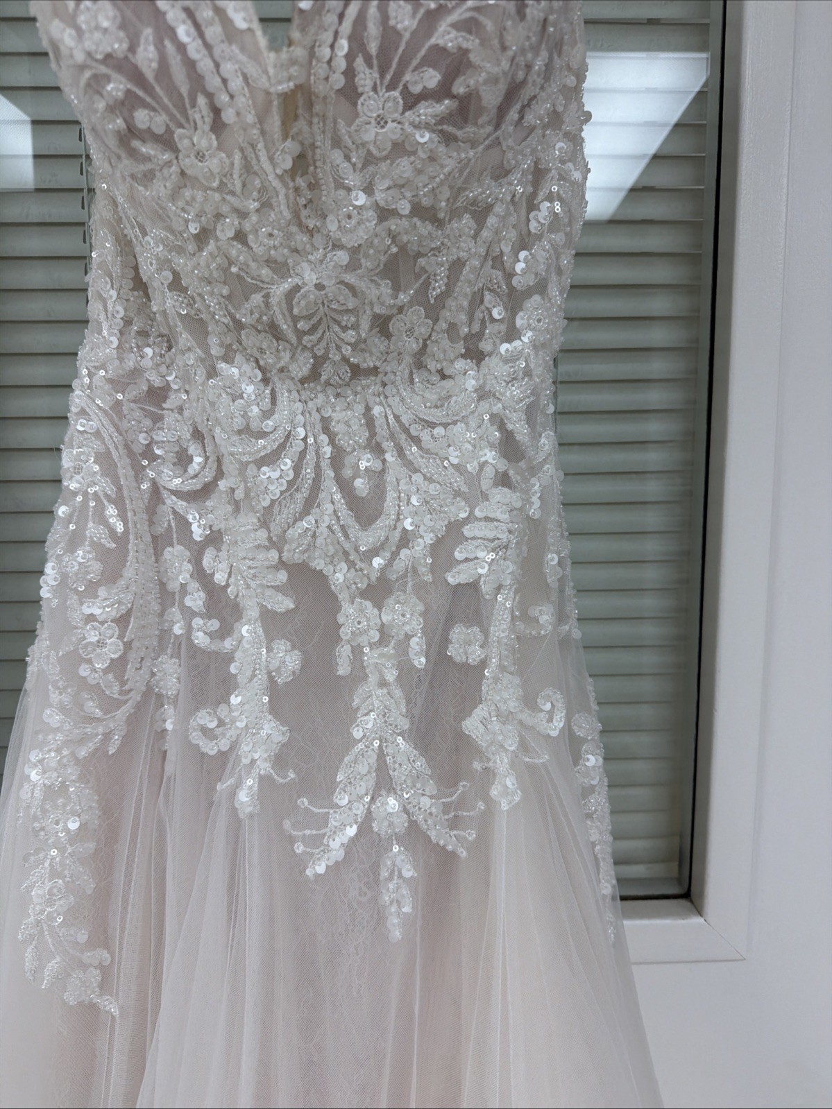 Morilee By Madison Gardner Size 8 Strapless Wedding Gown Voyage