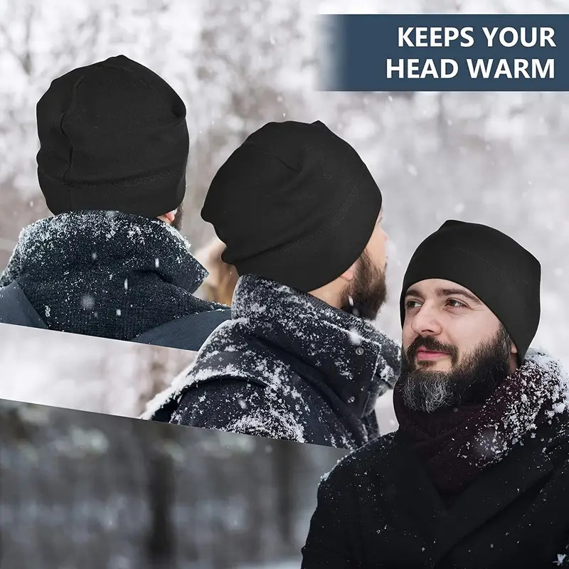 Military Tactical Skull Cap Winter Warm Fleece Windproof Ski Beanie Hats USA Lot