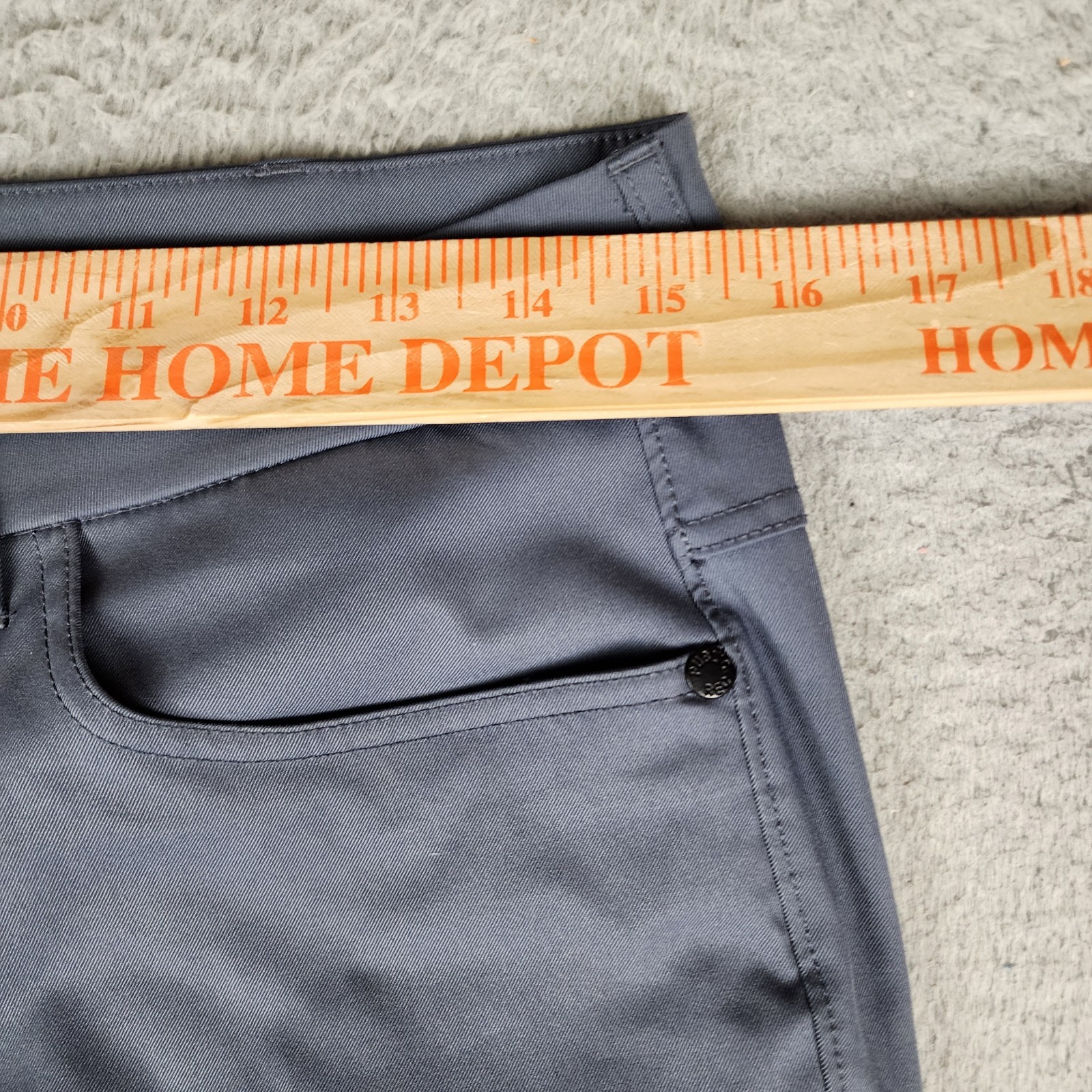 Public Rec Pants Mens 30×30 Gray Chino Golf Performance Outdoor Casual