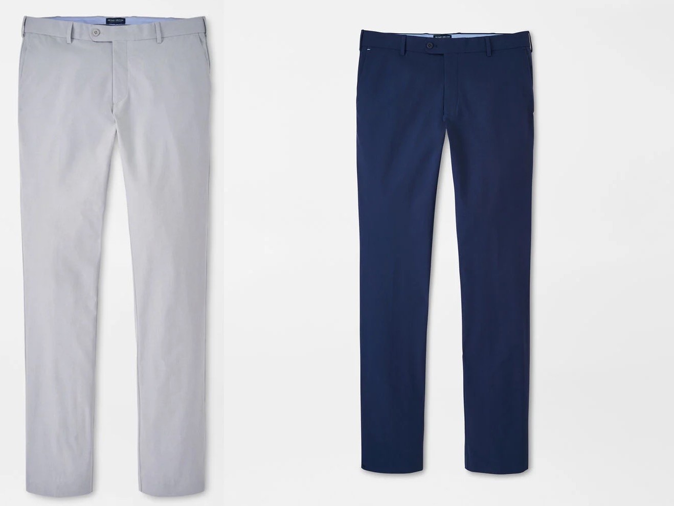 New Men’s Peter Millar Surge Performance Trouser Pants Navy Grey ME0XB00FB NWT