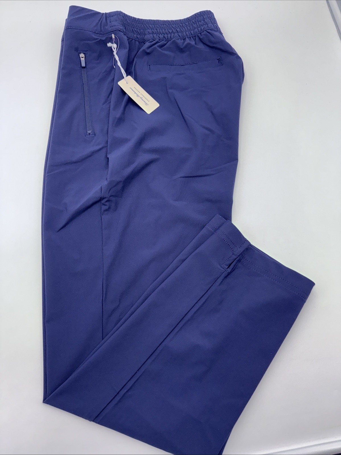 $110 Tommy Bahama Women’s Golf/Leisure Zip Pants – Navy Blue- Medium – New Tags