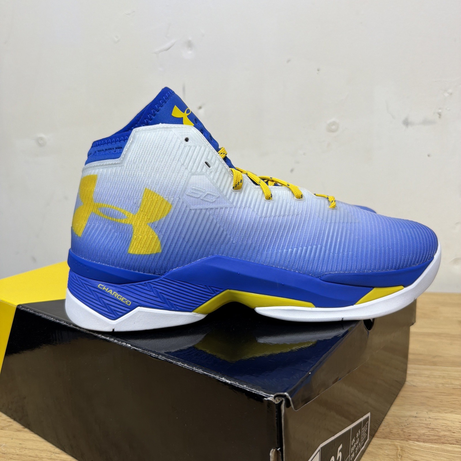 Under Armour Curry 2.5 DubNation MVP Champion Worriers Home Limited 9.5