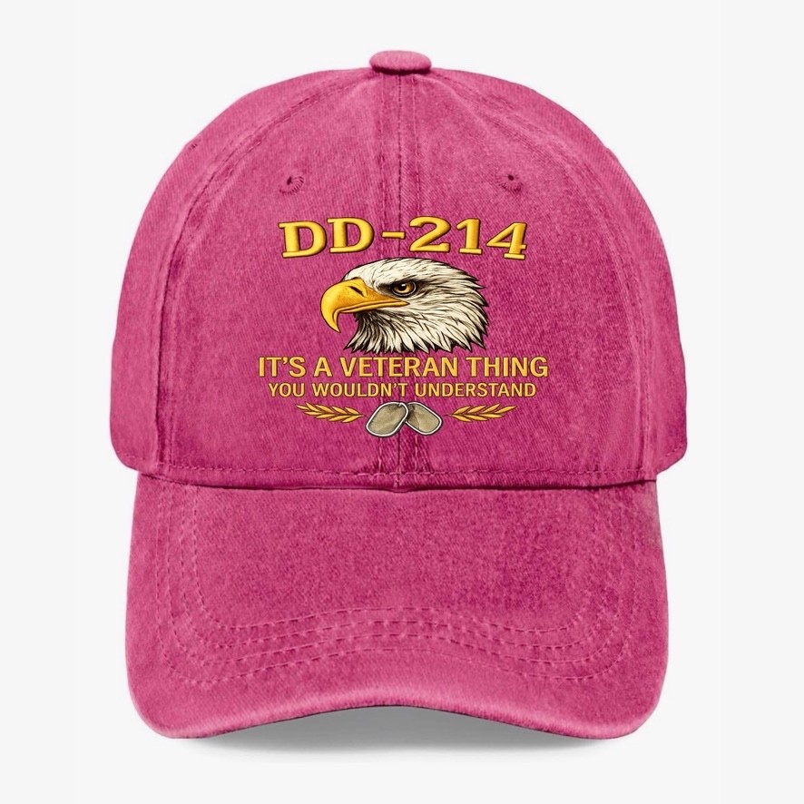 DD-214 Veteran Hat It’s A Veteran Thing You Wouldn’t Understand Cap Unisex Gift