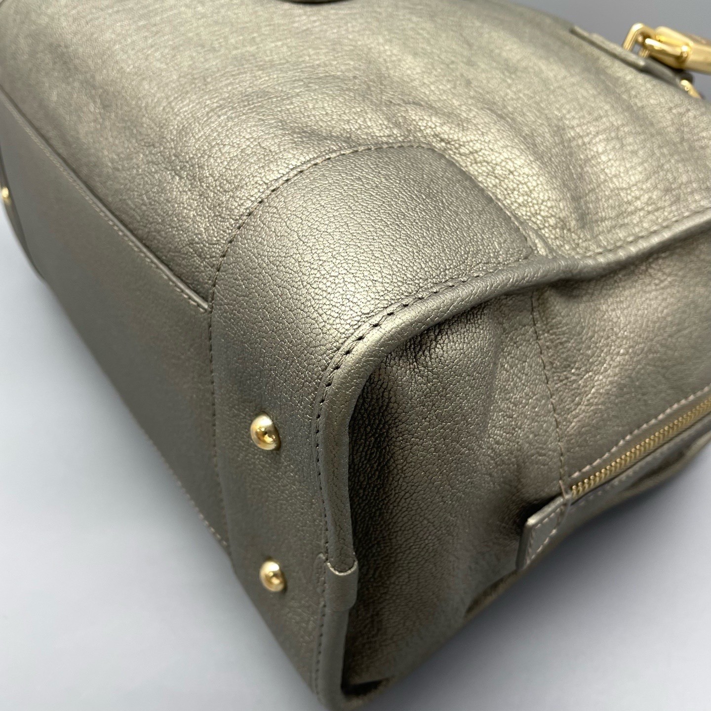 Loewe Pre-Owned Authentic Satchel 35*21*14cm Metal Free Tracked Shipping