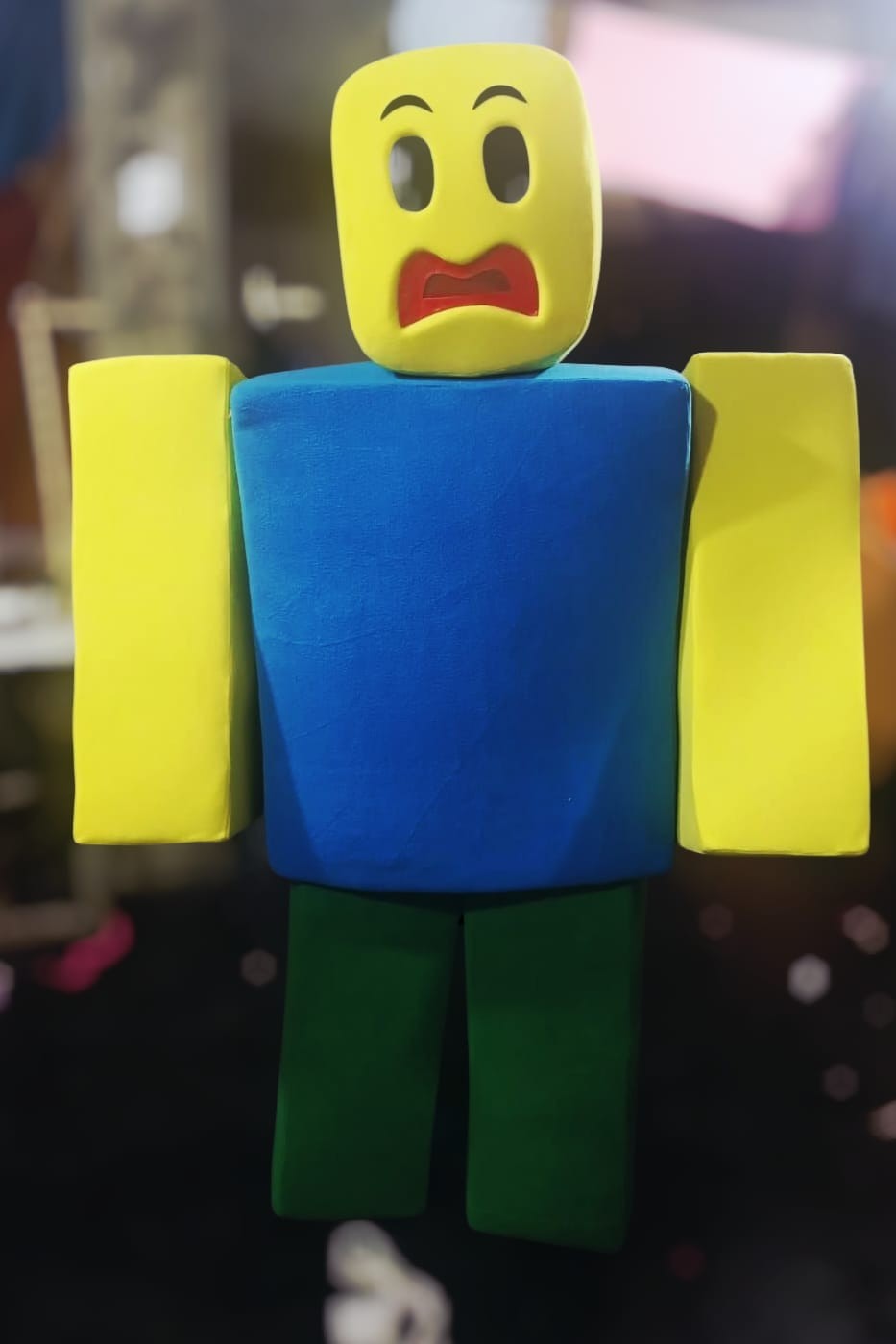 READY TO SHIP Noob Roblox Mascot Costume