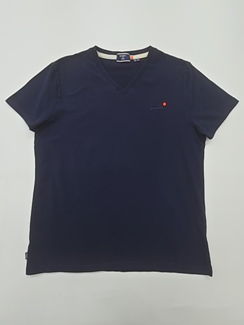 Superdry Men’s Navy Blue Pocket T-Shirt Size 2XL Regular Condition