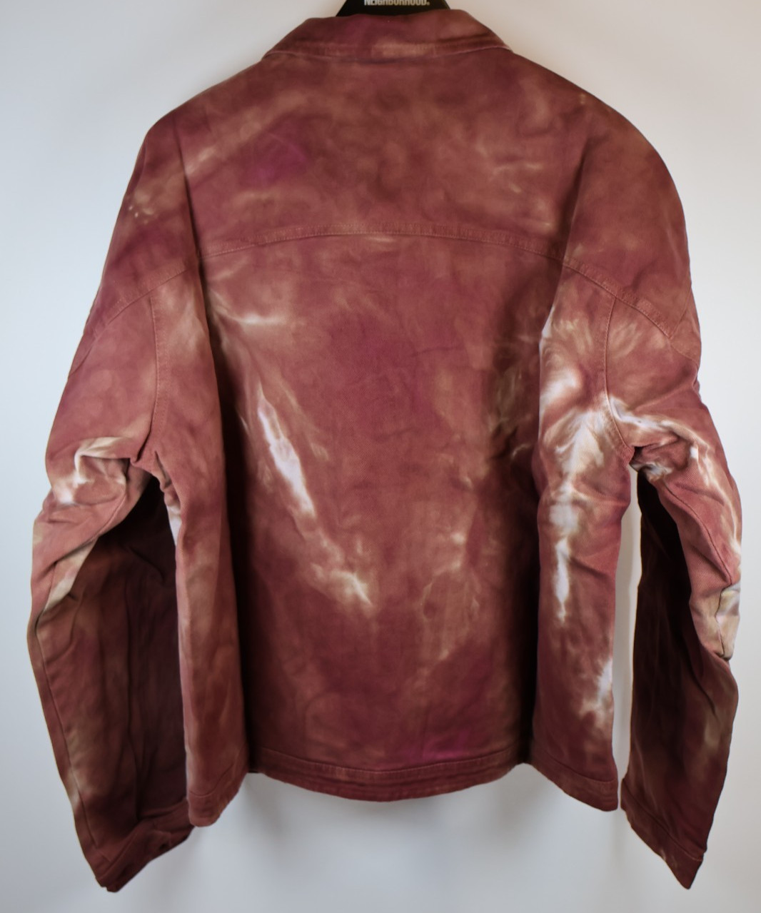 AFFXWRKS Men’s Crease-Dye Boxed Blouson Jacket (Stain Pink, L) BNWT RRP £329